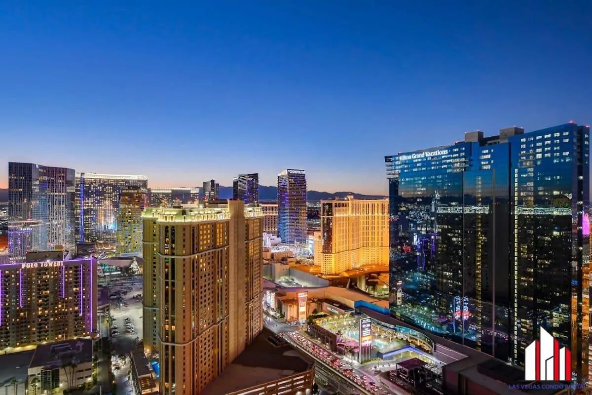 Mgm Signature-36-705 F1 Track & Strip View Balcony Las Vegas